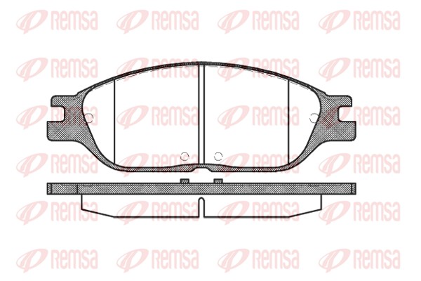 Brake Pad Set, disc brake (0738.00)