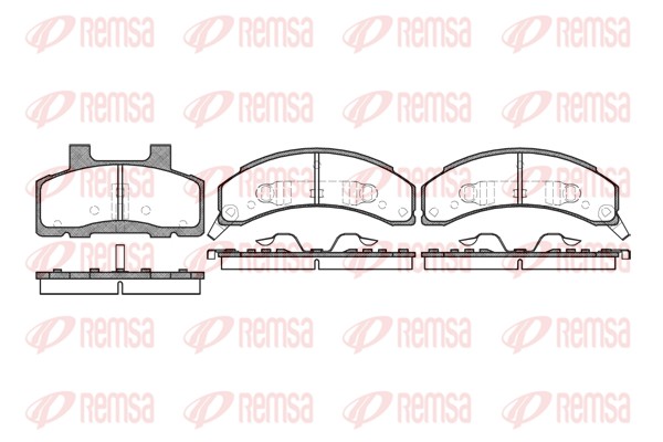 Brake Pad Set, disc brake (0518.02)