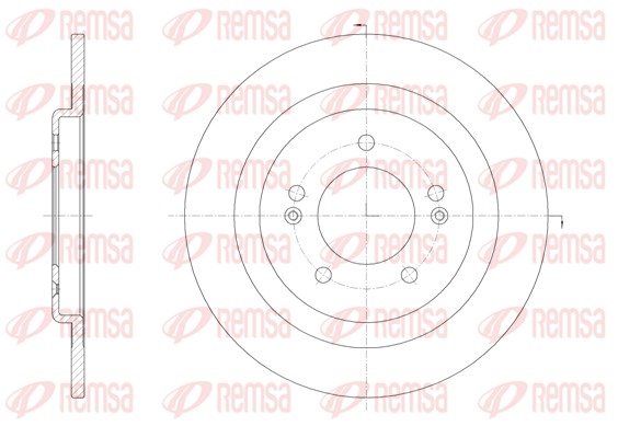 Brake Disc (61438.00)