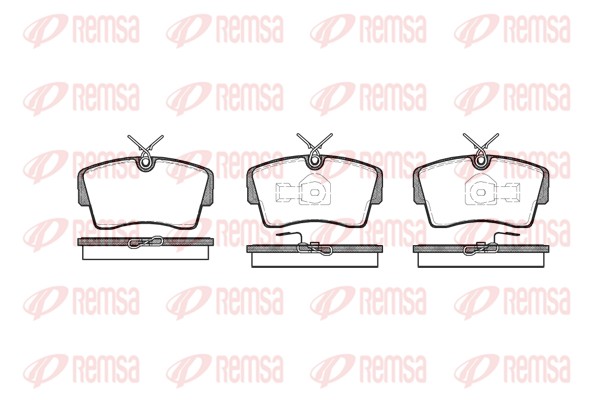 Brake Pad Set, disc brake (0173.00)