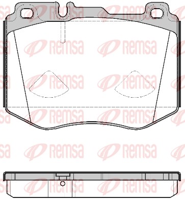 Brake Pad Set, disc brake (1604.00)