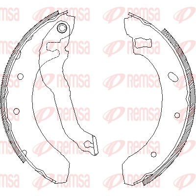 Brake Shoe (4395.00)