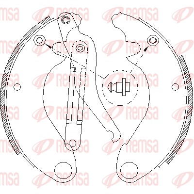Brake Shoe (4505.00)