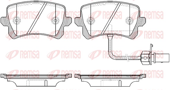Brake Pad Set, disc brake (1342.01)