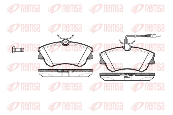 Brake Pad Set, disc brake (0638.02)