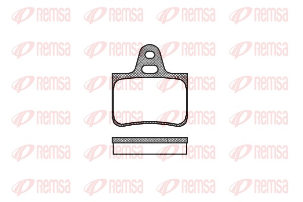 Brake Pad Set, disc brake (0076.00)