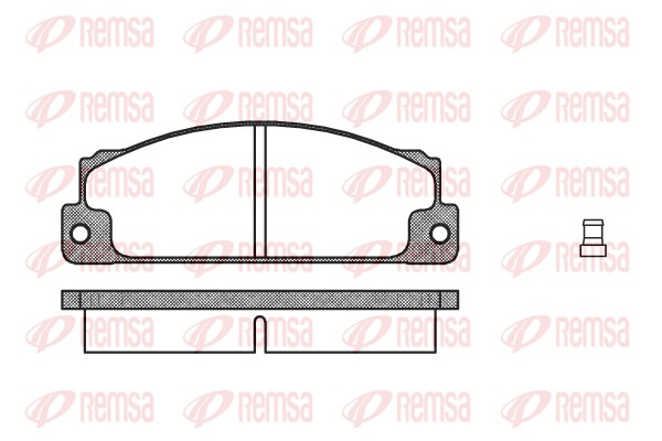 Brake Pad Set, disc brake (0022.02)