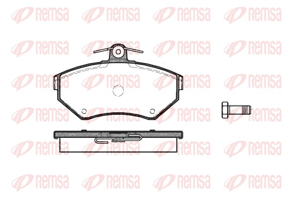 Brake Pad Set, disc brake (0631.10)