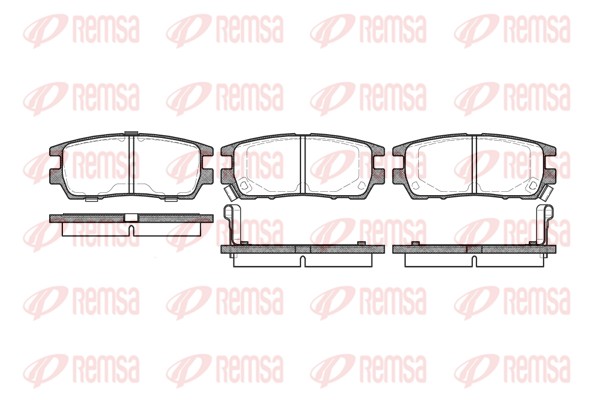 Brake Pad Set, disc brake (0405.02)