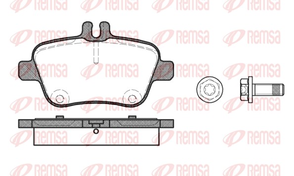 Brake Pad Set, disc brake (1477.00)