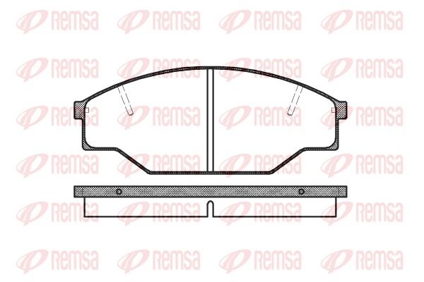 Brake Pad Set, disc brake (0412.00)