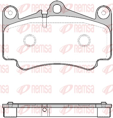 Brake Pad Set, disc brake (0981.00)
