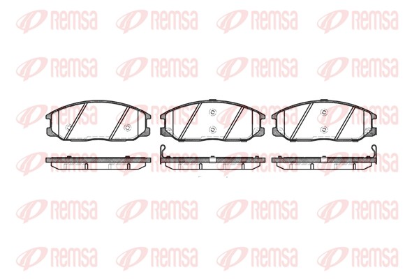 Brake Pad Set, disc brake (0771.12)