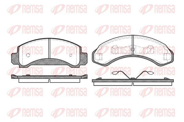 Brake Pad Set, disc brake (0572.00)