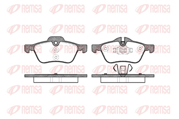 Brake Pad Set, disc brake (0864.00)