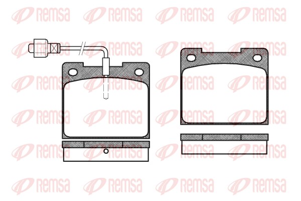 Brake Pad Set, disc brake (0039.02)