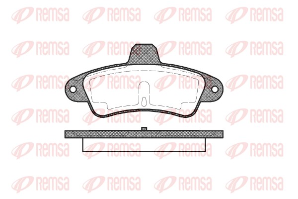 Brake Pad Set, disc brake (0433.00)