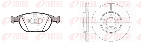 Brake Kit, disc brake (8984.00)