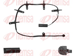 Warning Contact, brake pad wear (001054)