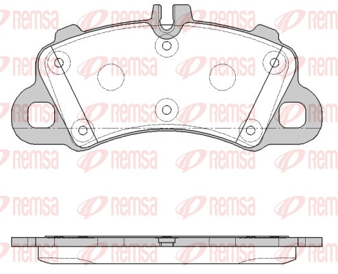 Brake Pad Set, disc brake (1862.00)