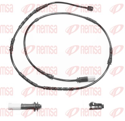 Warning Contact, brake pad wear (001132)