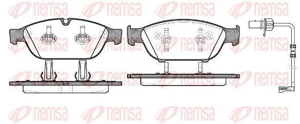 Brake Pad Set, disc brake (1441.12)