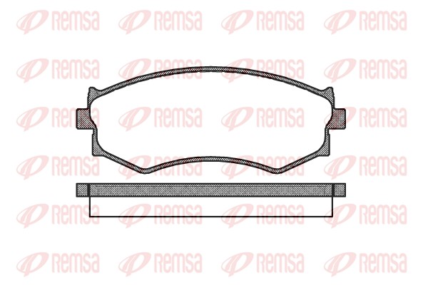 Brake Pad Set, disc brake (0287.00)
