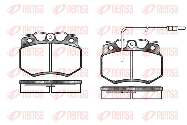 Brake Pad Set, disc brake (0170.02)