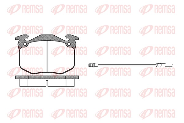 Brake Pad Set, disc brake (0163.02)