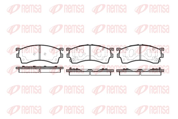 Brake Pad Set, disc brake (0415.12)