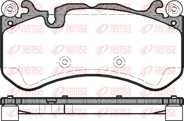 Brake Pad Set, disc brake (1300.00)