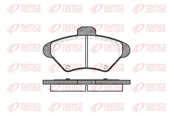 Brake Pad Set, disc brake (0452.00)