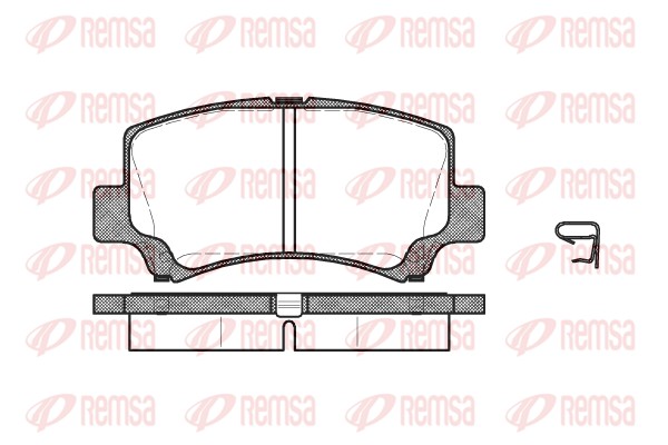 Brake Pad Set, disc brake (0710.02)