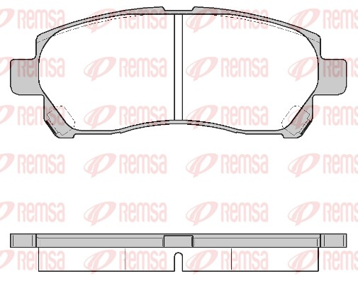 Brake Pad Set, disc brake (1308.00)