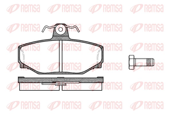 Brake Pad Set, disc brake (0297.00)
