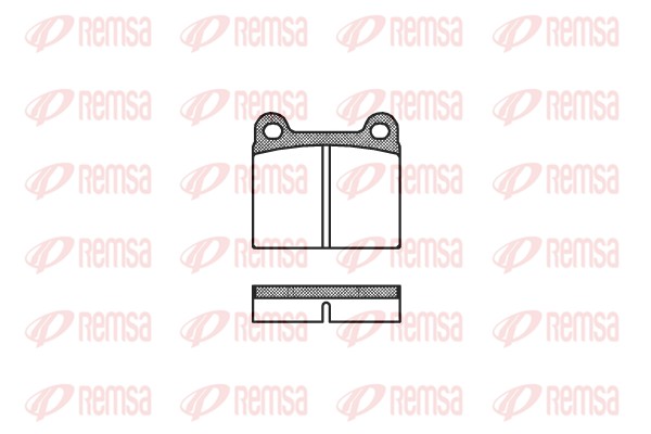 Brake Pad Set, disc brake (0006.00)