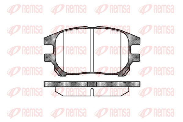 Brake Pad Set, disc brake (0972.00)