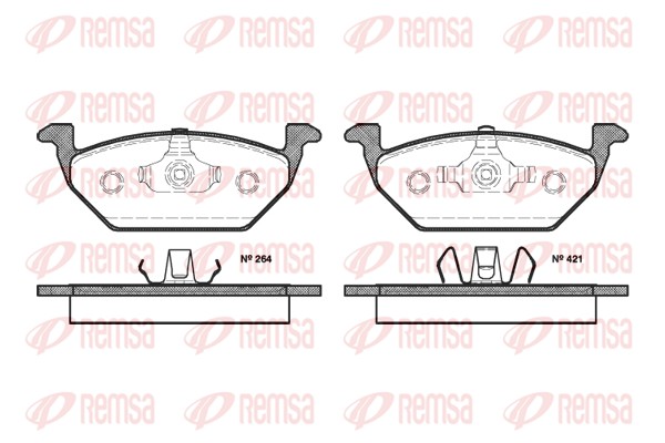 Brake Pad Set, disc brake (0633.20)