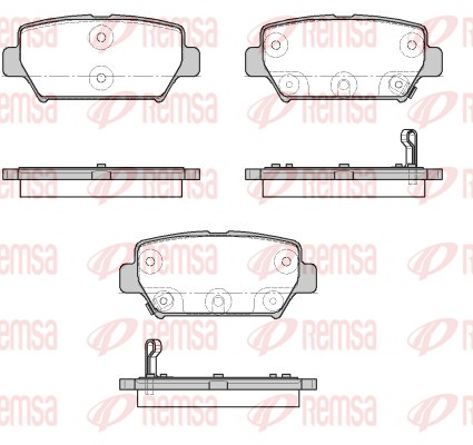 Brake Pad Set, disc brake (1882.02)
