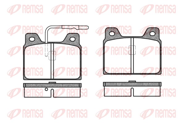 Brake Pad Set, disc brake (0068.02)