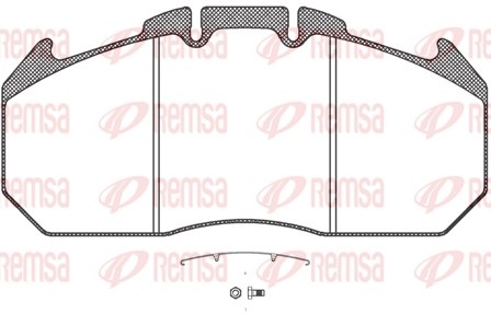 Brake Pad Set, disc brake (JCA 1034.30)