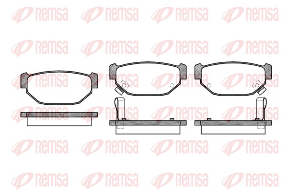 Brake Pad Set, disc brake (0226.02)