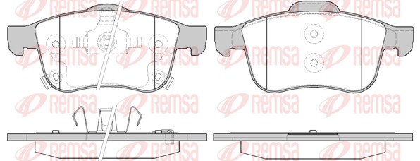 Brake Pad Set, disc brake (1183.32)