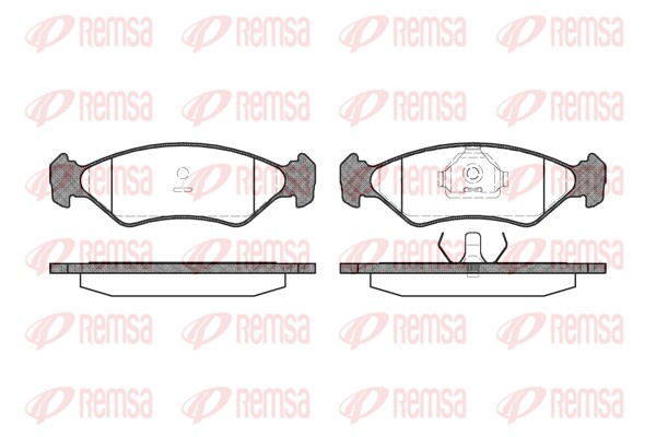 Brake Pad Set, disc brake (0285.10)