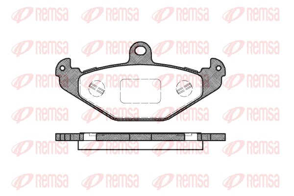 Brake Pad Set, disc brake (0345.20)
