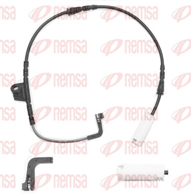 Warning Contact, brake pad wear (001128)