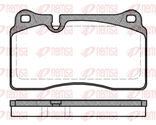 Brake Pad Set, disc brake (1200.30)