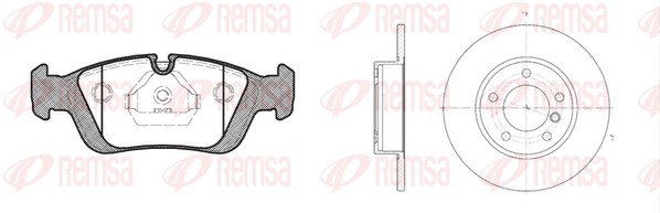 Brake Kit, disc brake (8384.00)