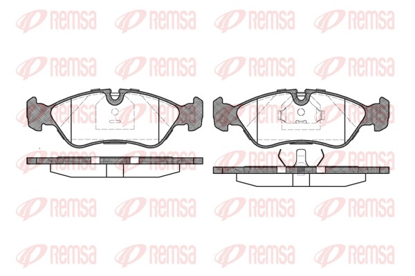Brake Pad Set, disc brake (0286.20)