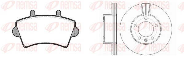 Brake Kit, disc brake (8819.01)